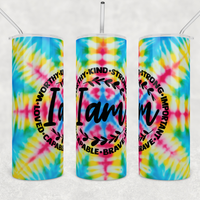 I-am-worthy-loved-kind-strong-important-brave-capable-loved-positive-affirmations-affirmation-tie-dye-20-ounce-tumbler-fab five print shop